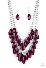 Paparazzi Necklace ~ Palm Beach Beauty - Purple